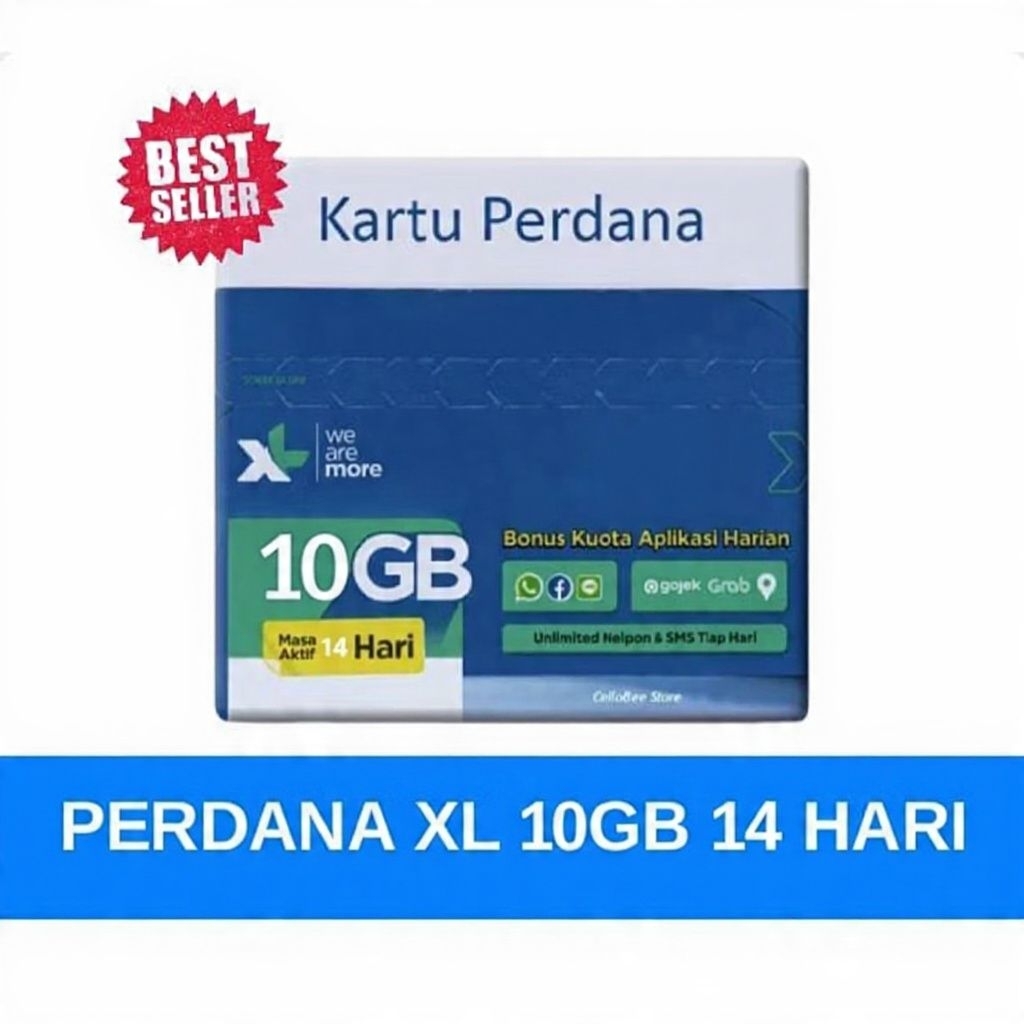 PERDANA XL 10GB 14 HARI