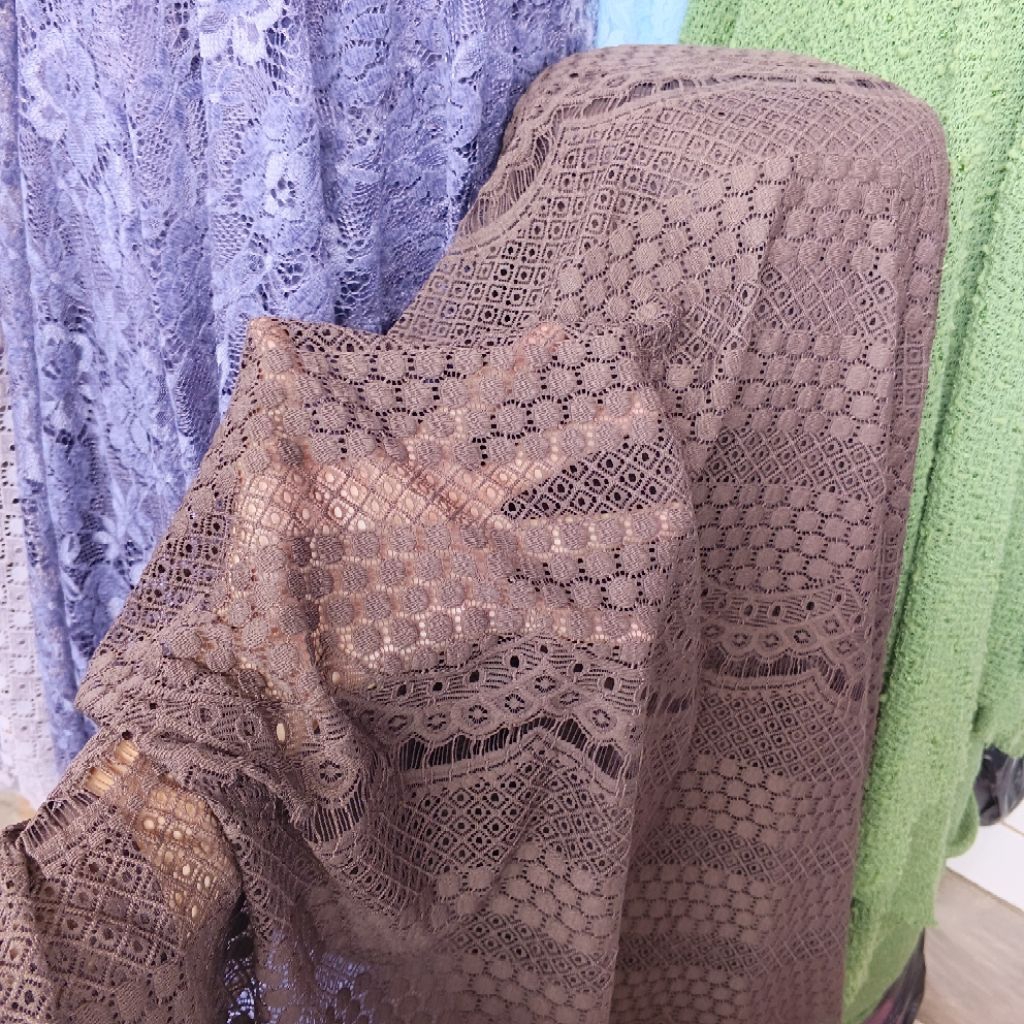 kain brokat meteran - Harga/0,5meter - kain brokat premium - kain brokat luxury - kain brokat kebaya