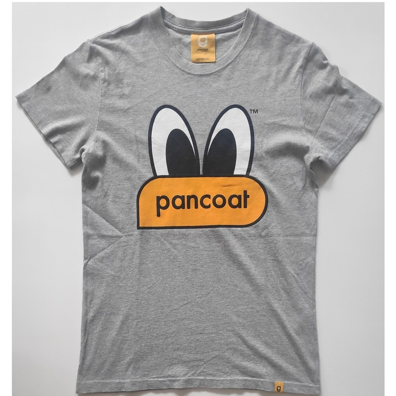 PANCOAT Popeyes Tee Big Logo Abu T-Shirt Kaos Oblong Original Size S