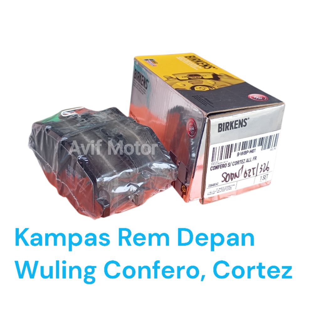 Kampas Rem Depan Wuling Confero