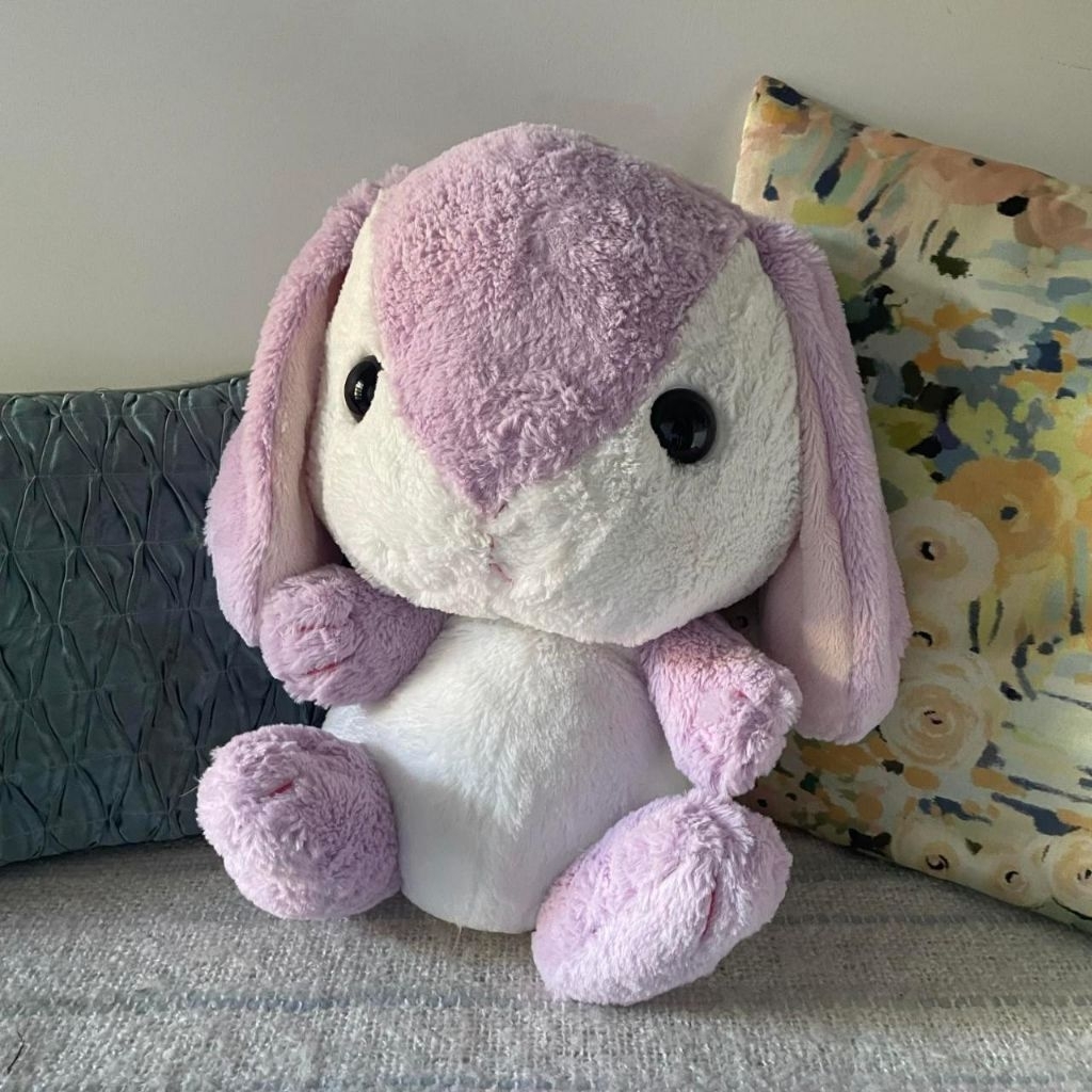 Boneka Kelinci Loppy Amuse USA Loppy Ungu/ Purple Original
