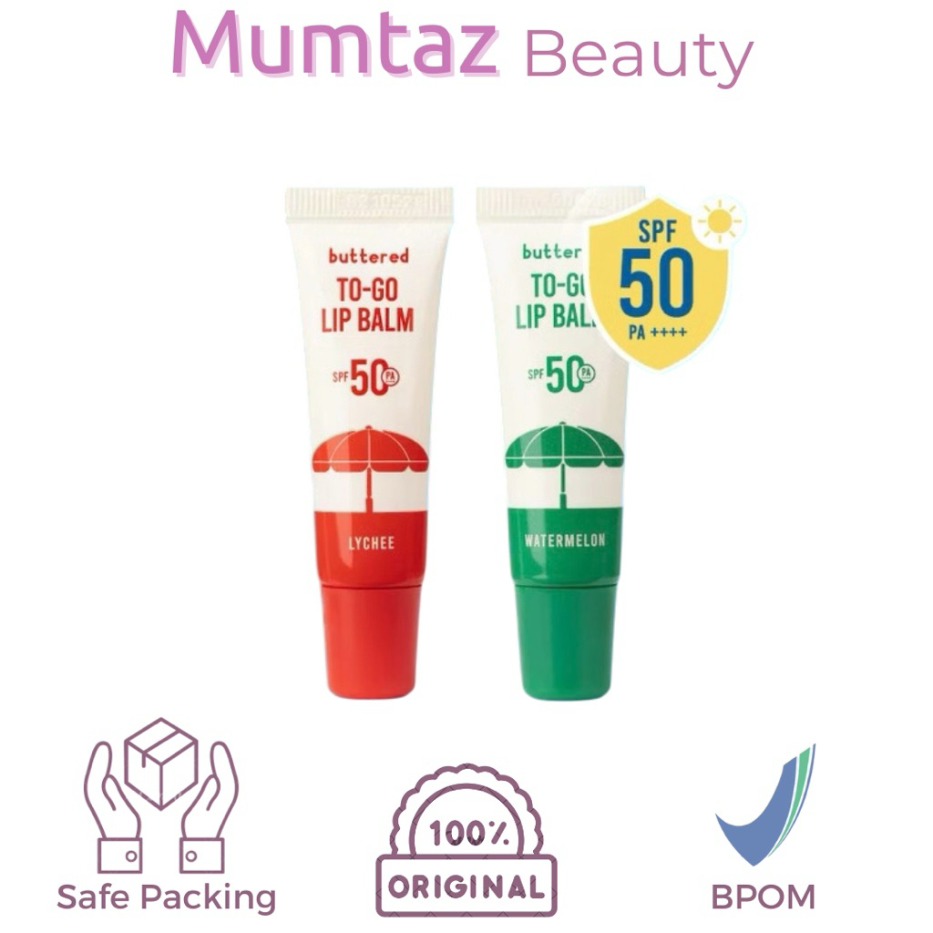 BUTTERED | Buttered To Go Lip Balm SPF 50 Pa++++
