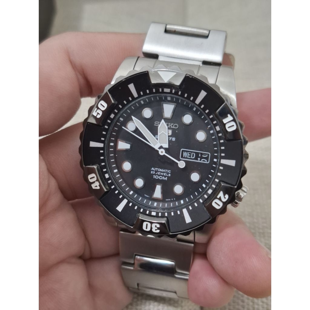 Jual Original Seiko 5 Sport SNZJ19K1 Rare Item Mulus