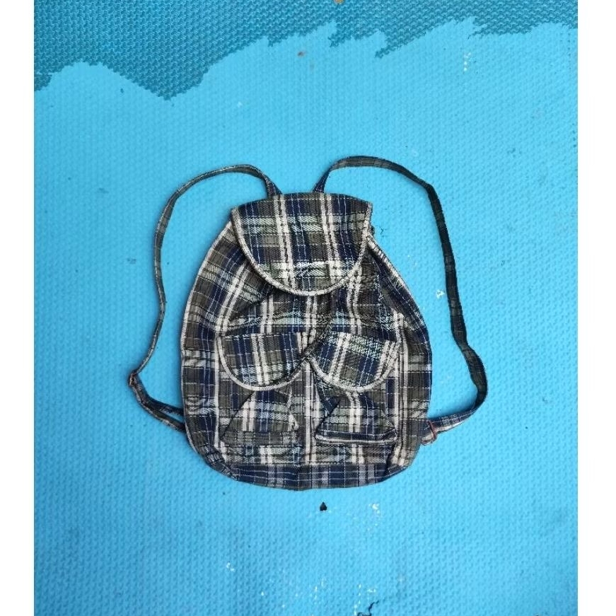 Ransel Serut/Tas Pria Cowok Wanita Unisex Second Brand CLUB MONACO