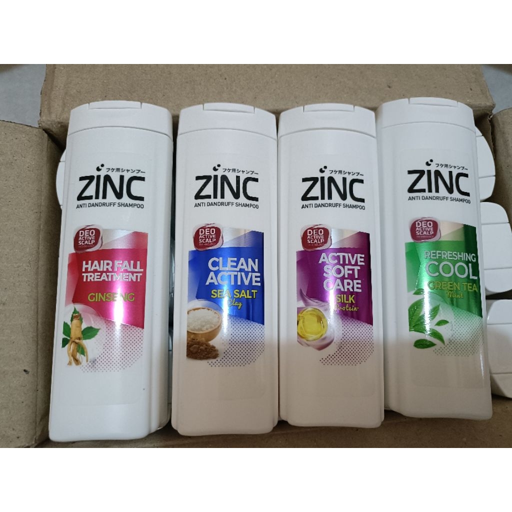 SHAMPO ZINC 170ML || SHAMPO ZINC BOTOL 170ML || SHAMPO ZINC MURAH