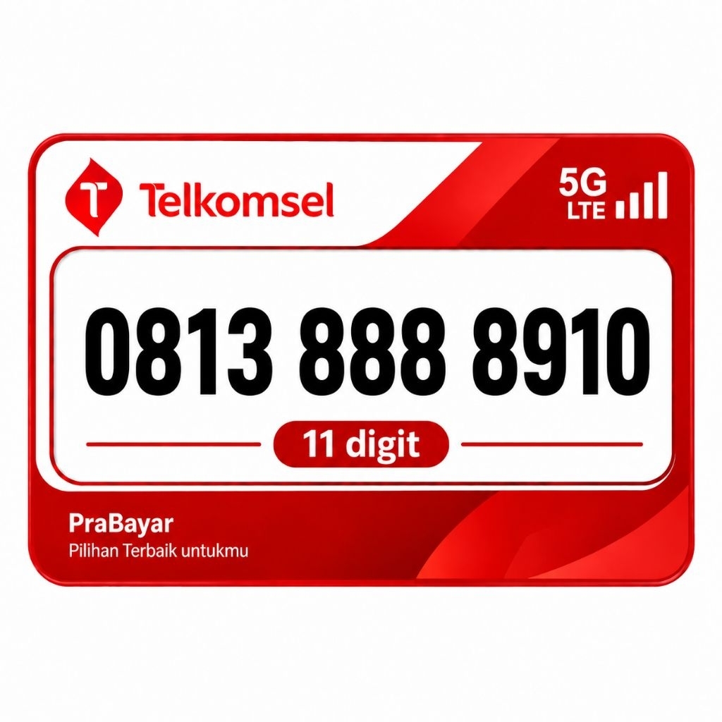 Nomor Cantik 11Digit simpati Telkomsel