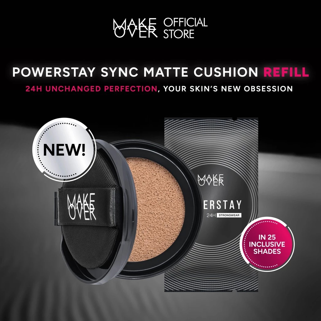 MAKE OVER POWERSTAY REFILL CUSHION Series