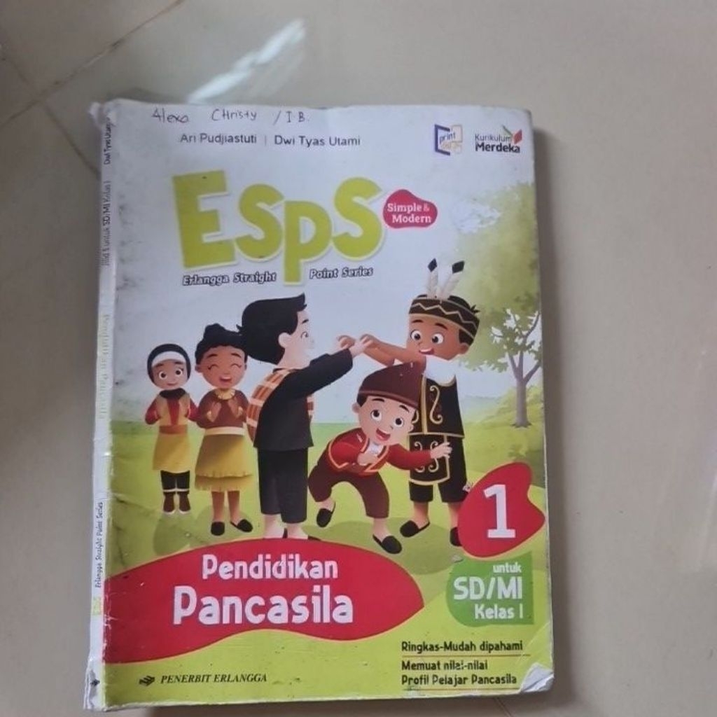 esps pancasila kelas 1