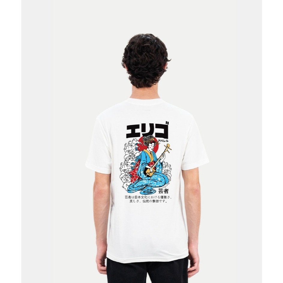 Erigo T-Shirt Uchino White - Kaos Unisex