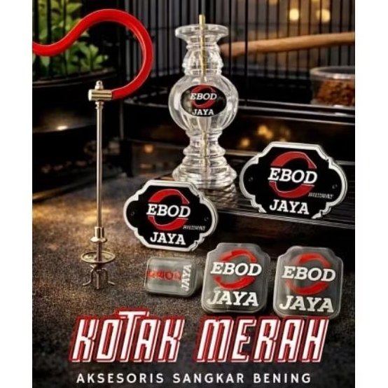 AKSESORIS EBOD JAYA STOPER EBOD JAYA PION EBOD JAYA LOGO GANTUNGAN EBOD ORIGINAL.