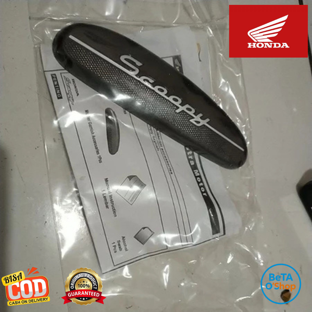 GARNISH KNALPOT HONDA SCOOPY 2013 - 2016