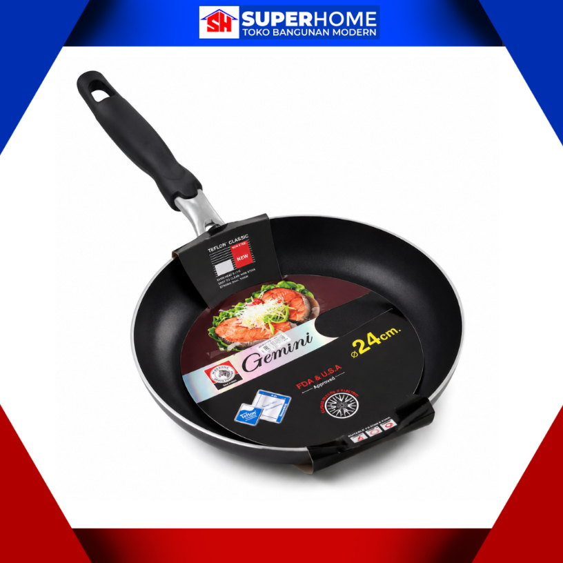 ZEBRA NON STICK FRY PAN - 24 CM GEMINI