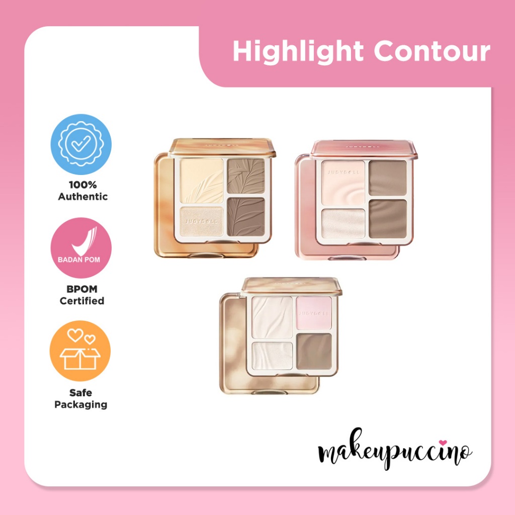 Judydoll Highlight & Contour Palette