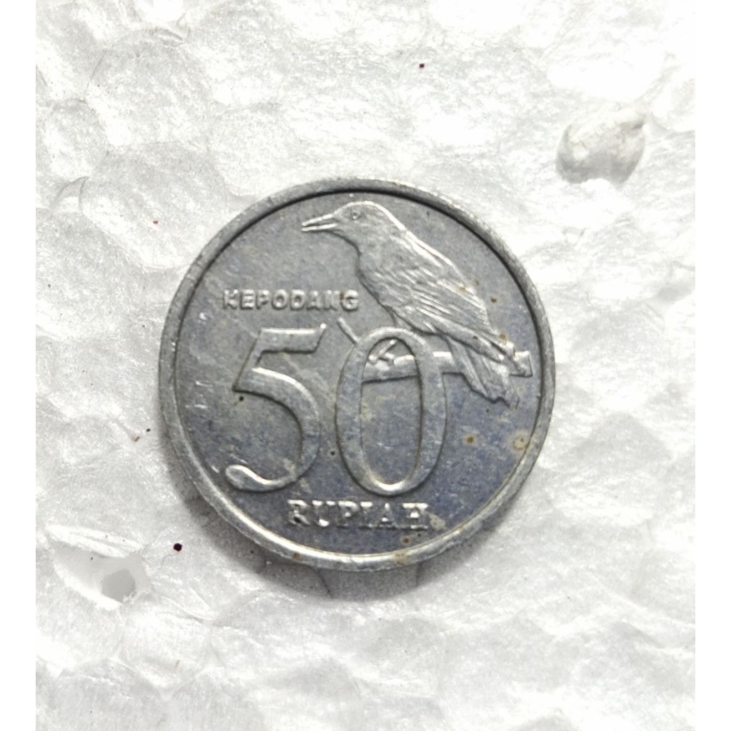 UANG KOIN KUNO 50 RUPIAH ORI