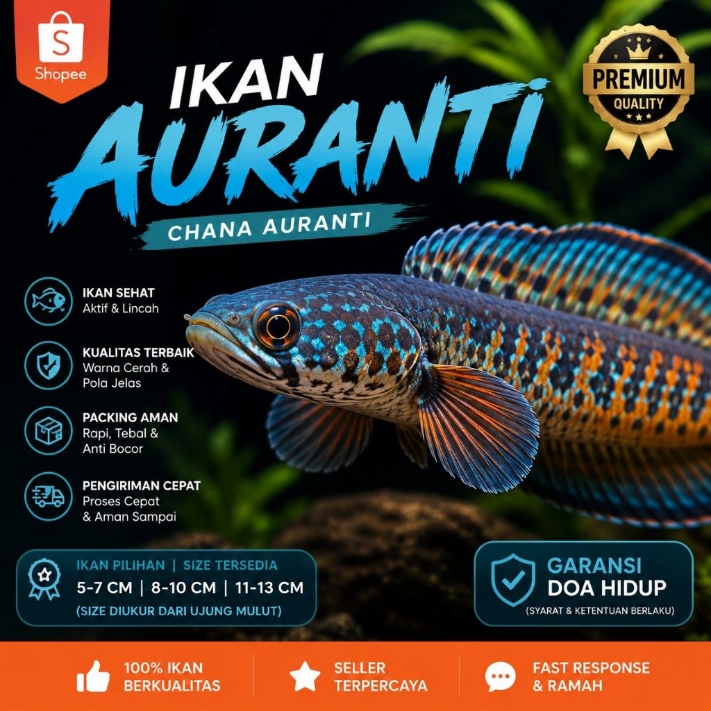Stiker Auranti 5-7cm