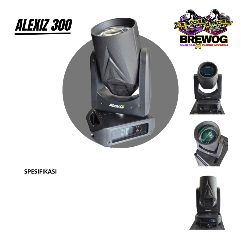BEAM ALEXIS 300 BREWOG LIGHTING INDONESIA