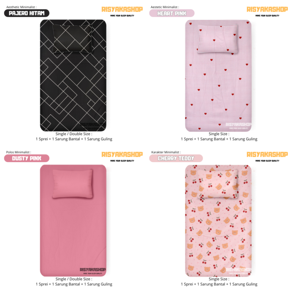 Sprei 80x200 - sprei single 80x200 - sprei saja