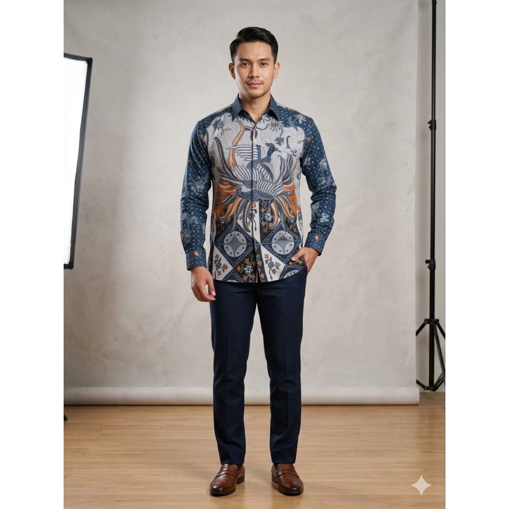 KEMEJA BATIK HALUS CENDRAWASIH