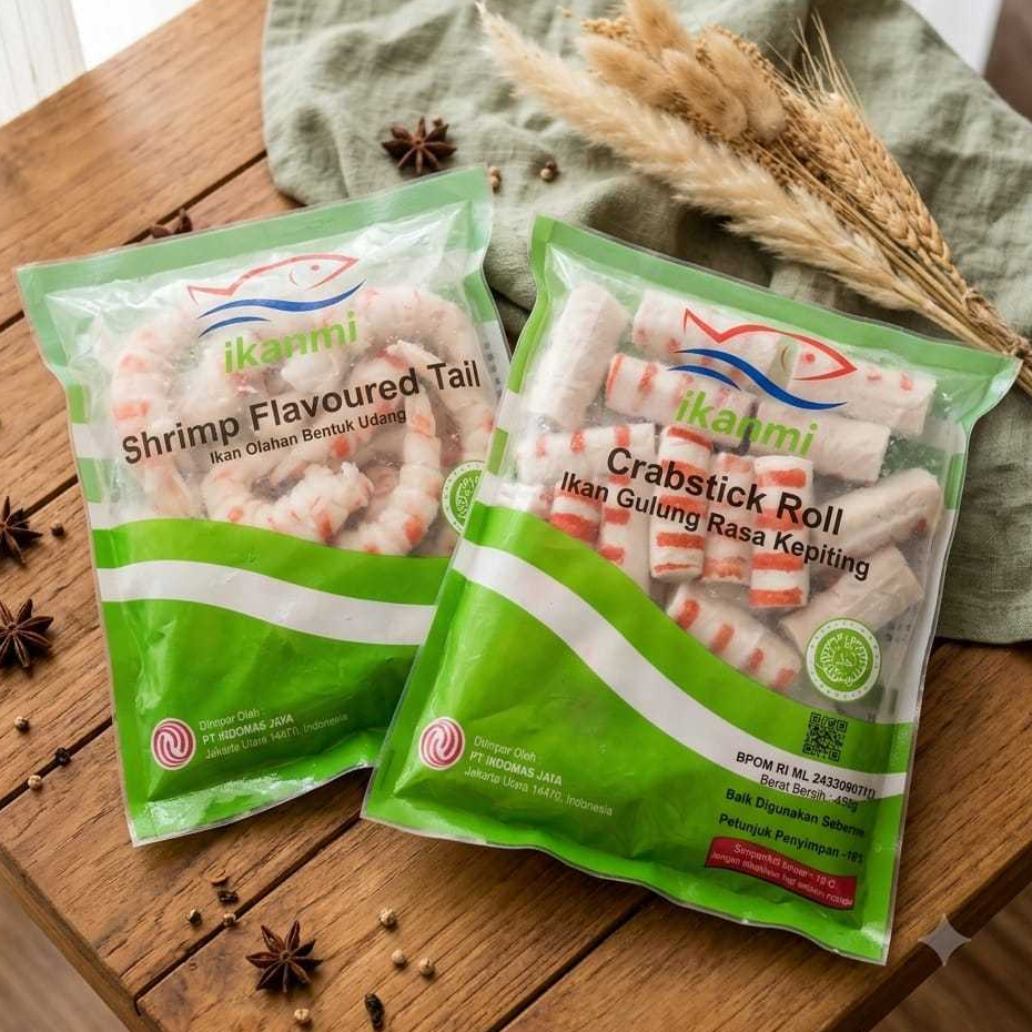 Ikanmi Crab Stick Roll 450Gram | Crab Stick Roll Ikanmi | Ikanmi Shrimp Tail 450Gram