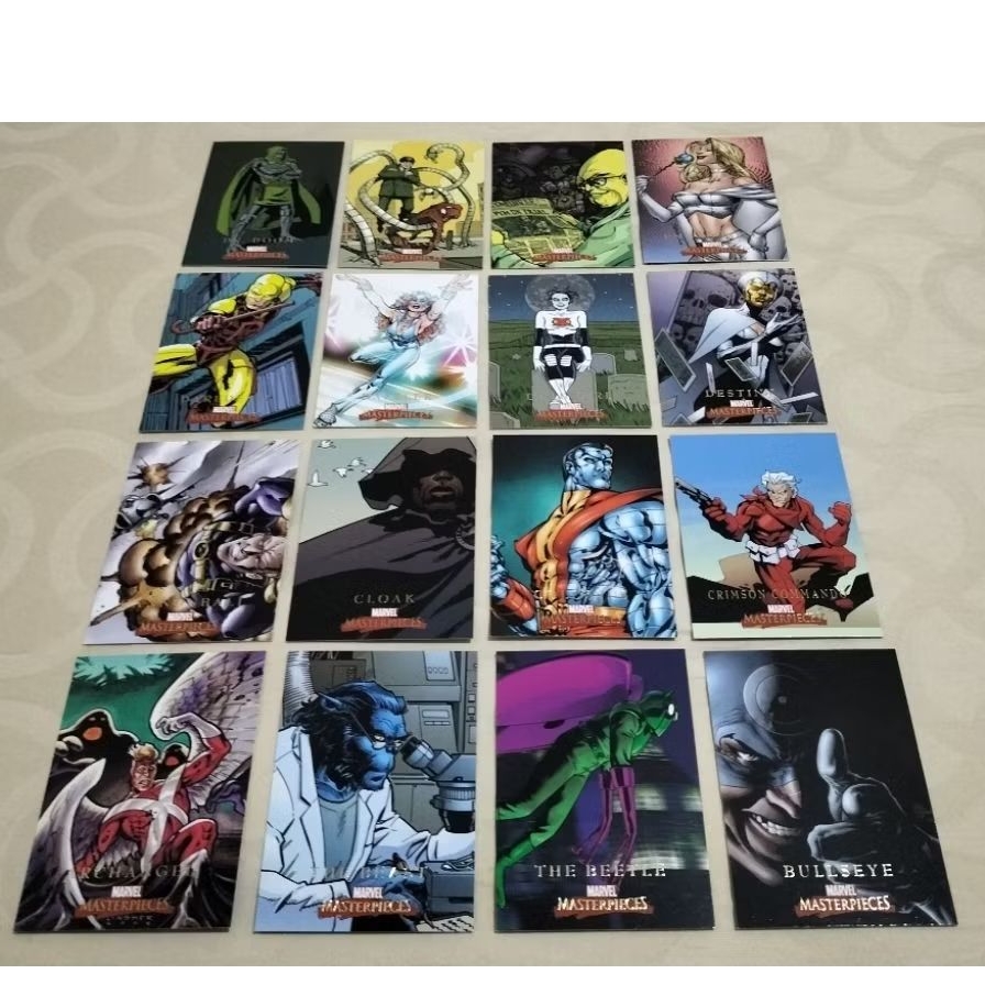 KARTU MARVEL MASTERPIECES 2008/ORIGINAL/LANGKA/SKYBOX FLEER/BACA DESKRIPSI
