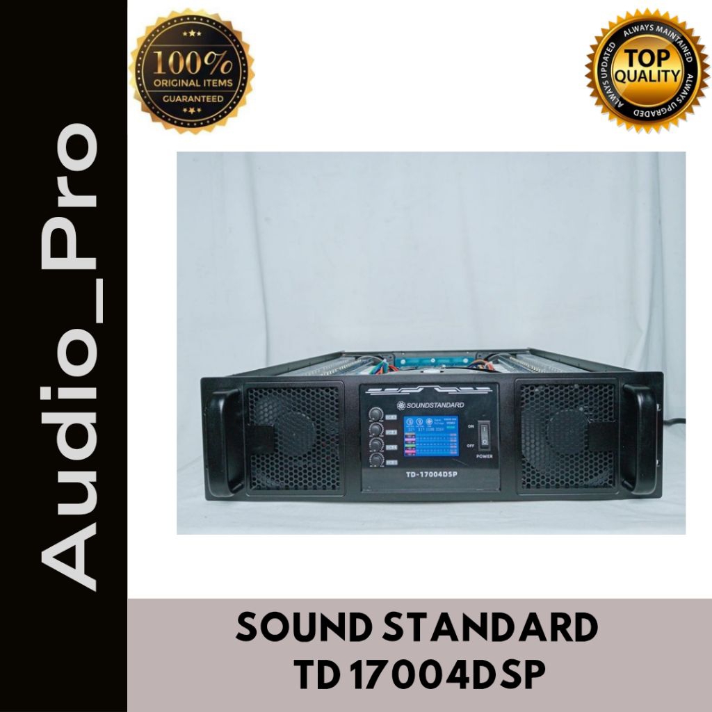 Power Amplifier Sound Standard TD 17004 DSP Power Amplifier Sound Standard TD17004 DSP Power Amplifi