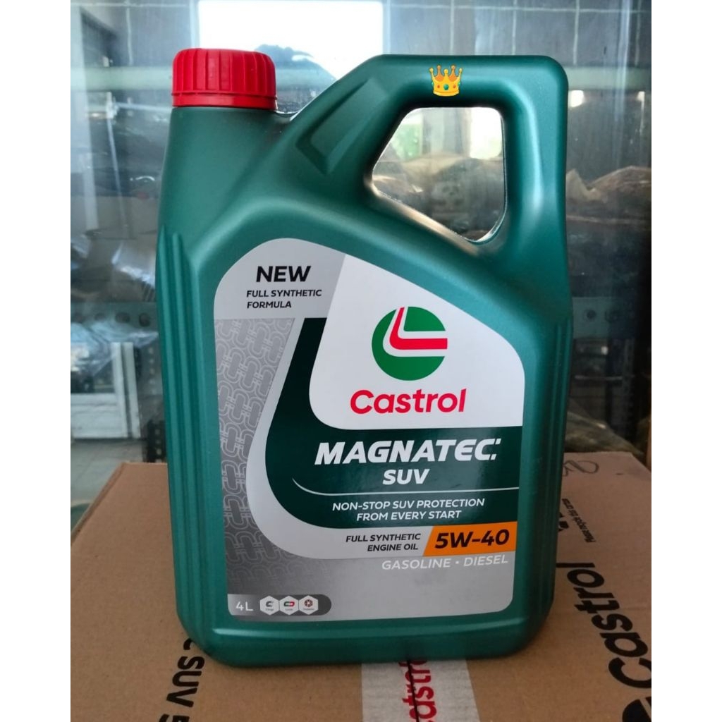 Oli Castrol Magnatec SUV 5W-40 4L / Oli Castrol GTX 5W-30 3,5L / Oli mesin Castrol