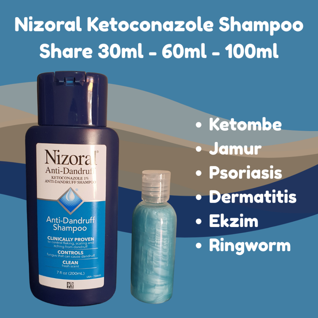 [Share] Nizoral Ketoconazole Anti-Dandruff, Anti-Fungal Shampoo, Original USA