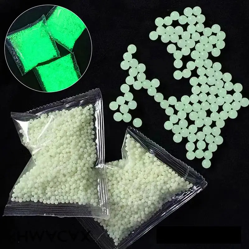 Peluru Gel Blaster Neon Cahaya Malam 10 Ribu Pcs Size 7-8mm Mudah Mengembang Tahan Lama Tidak Mudah 
