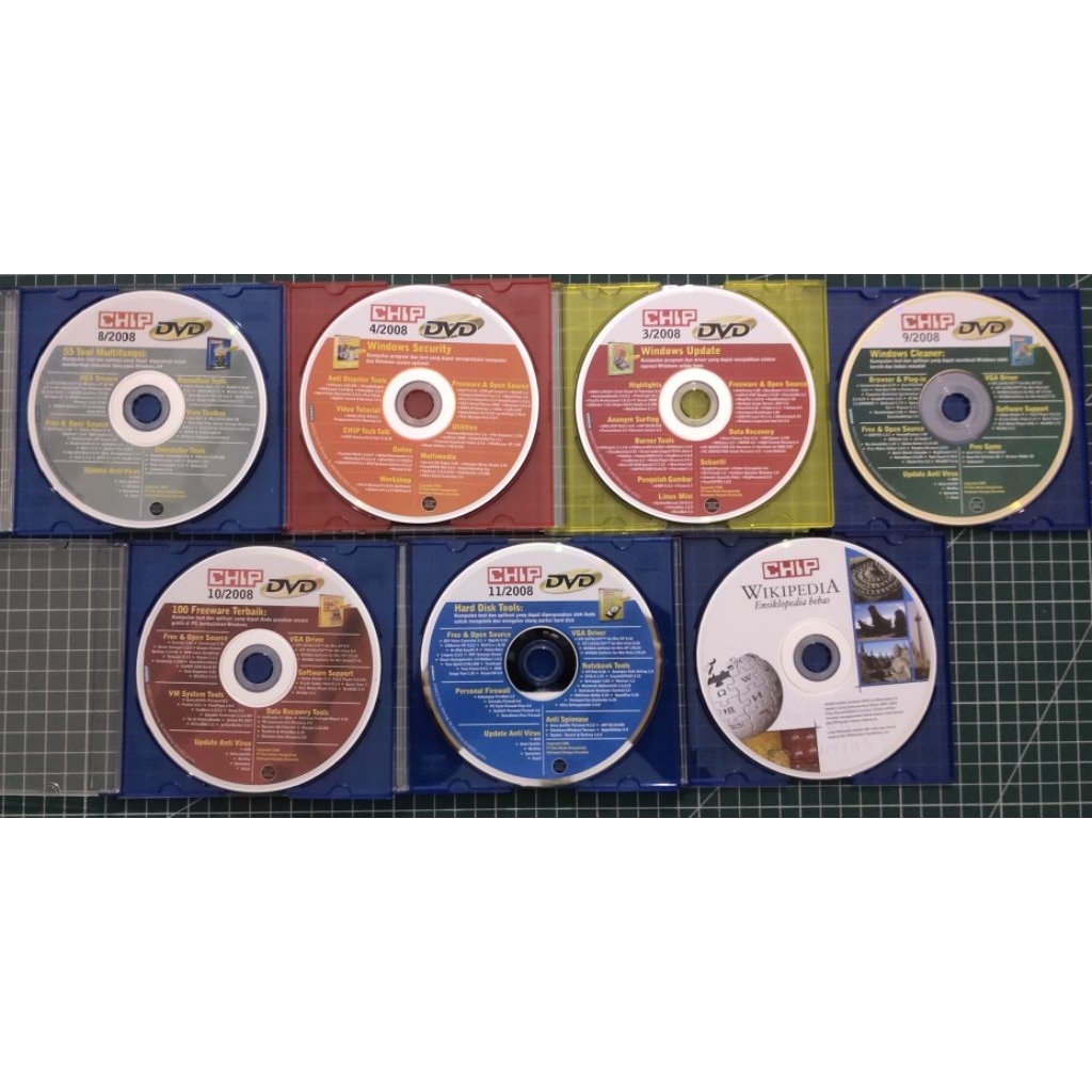 Bundle DVD Majalah CHIP Tahun 2008