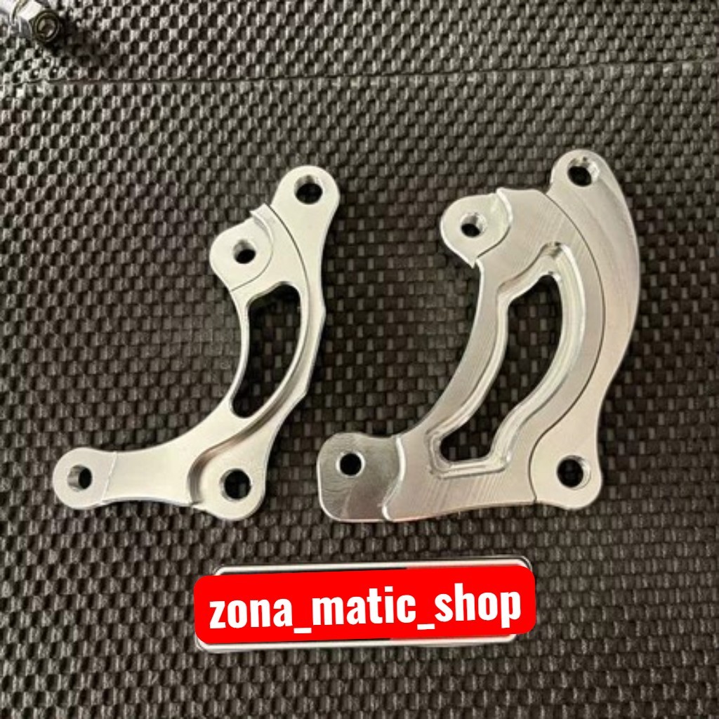 Breket Kaliper Racepro 2p 220mm 260mm Mio Breket Kaliper CNC Mio 220 260mm