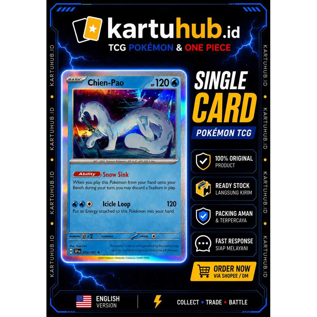 Chien-Pao Surging Sparks 056/191 Holo