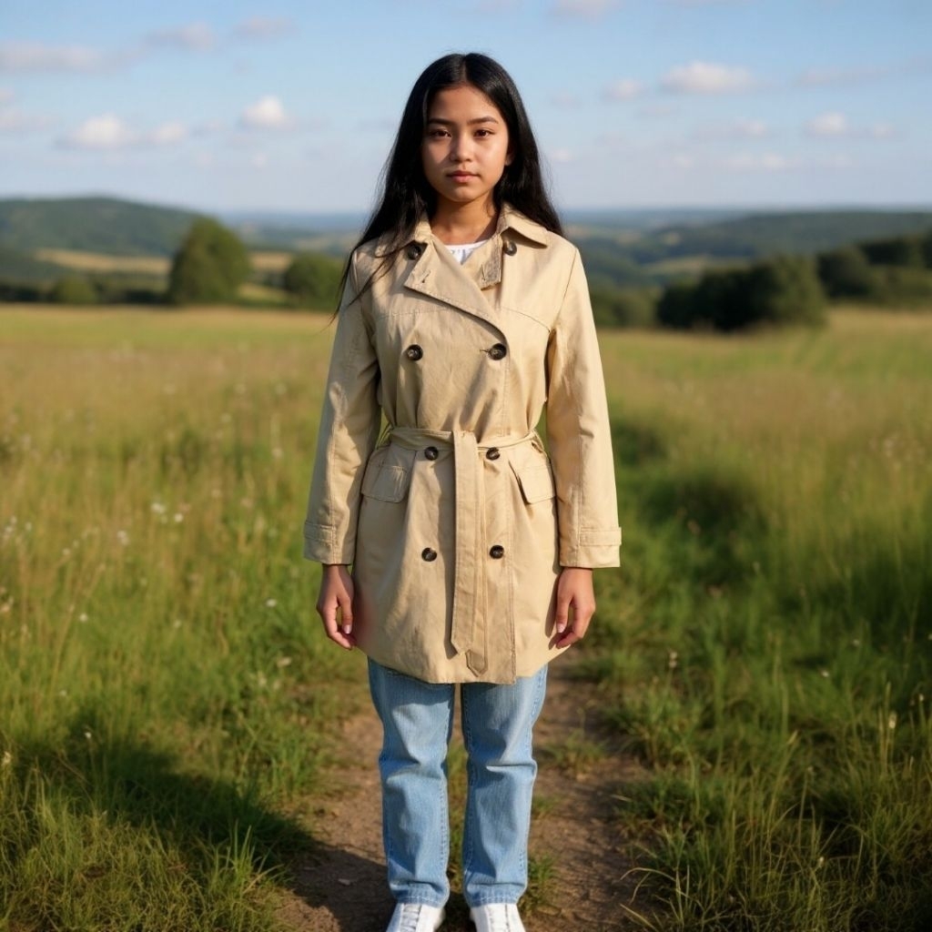 ZARA GIRLS Coat Jacket Mantel Anak Perempuan