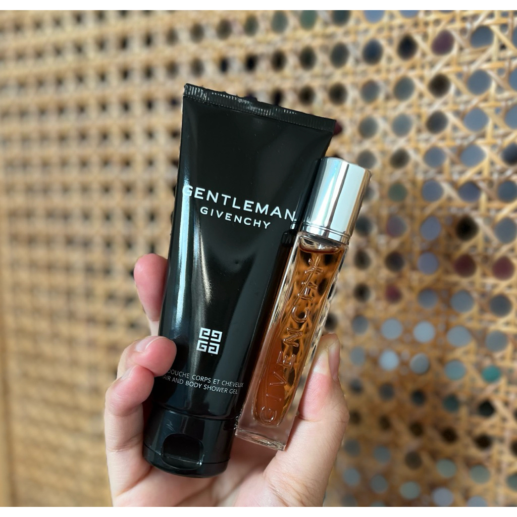 NEW - Givenchy Gentleman Reserve Privée Shower gel 75ml & EDP Travel Size 12.5ml
