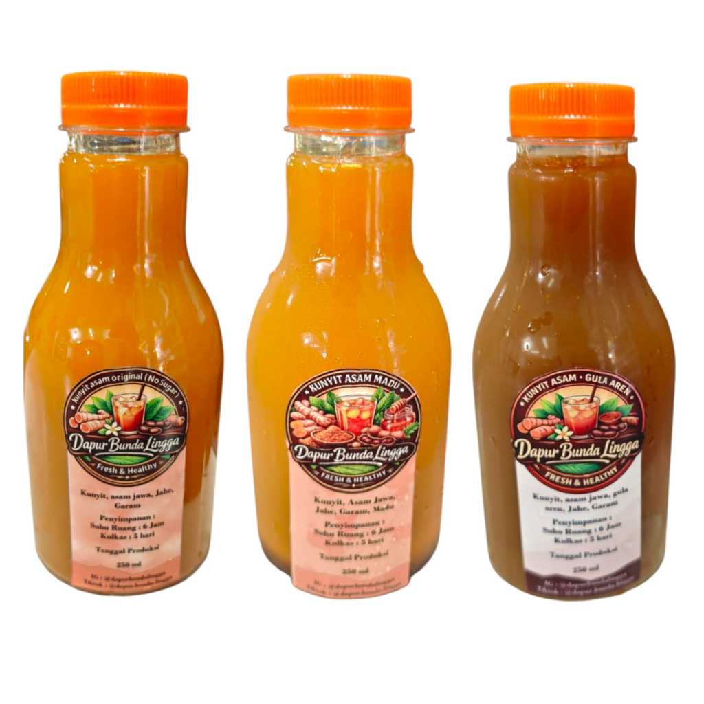 aneka jamu kunyit asem/rimpang/beras kencur
