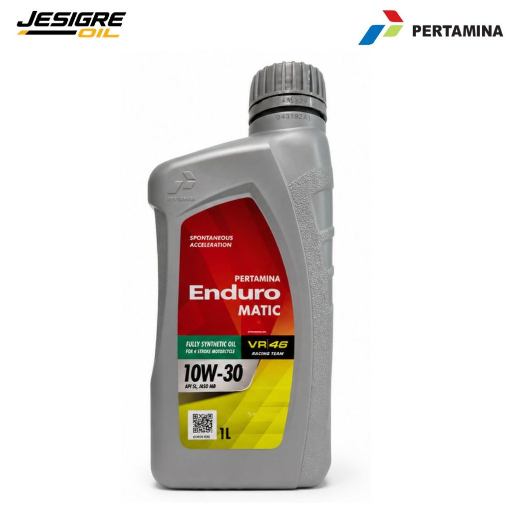 Oli Motor Matic Pertamina Enduro Matic 10W-30 1 Liter Oli Mesin 4T Original