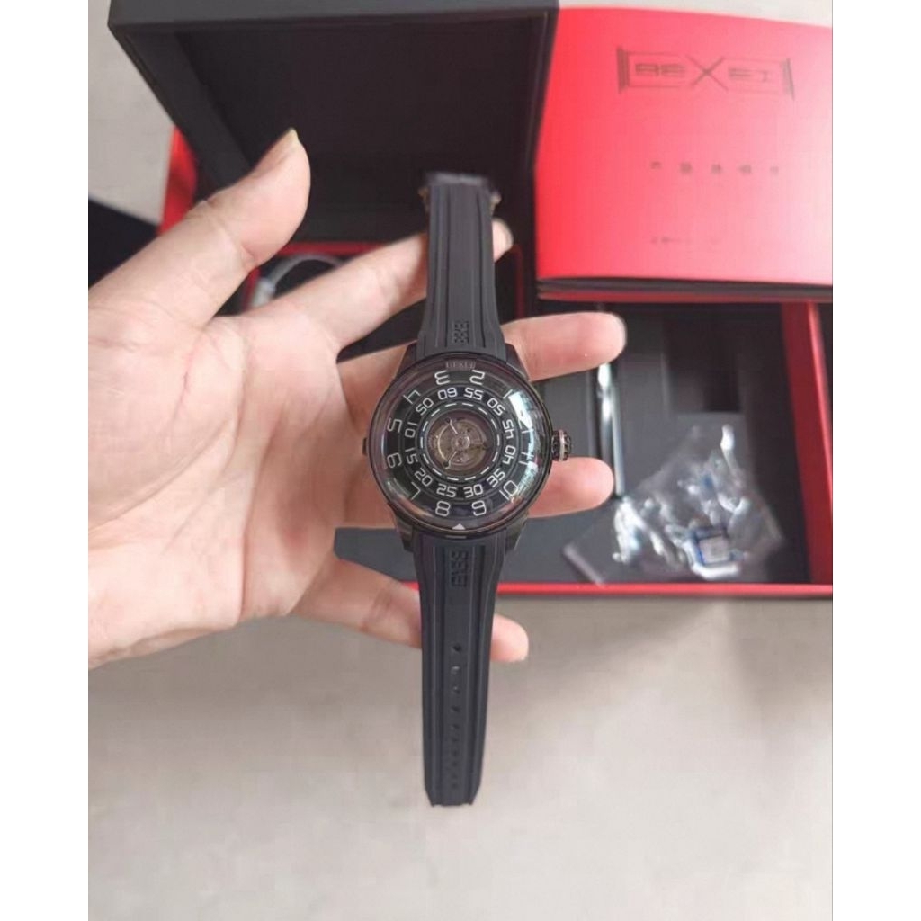 Bexei 9110 Black Hole Tourbillon Watch