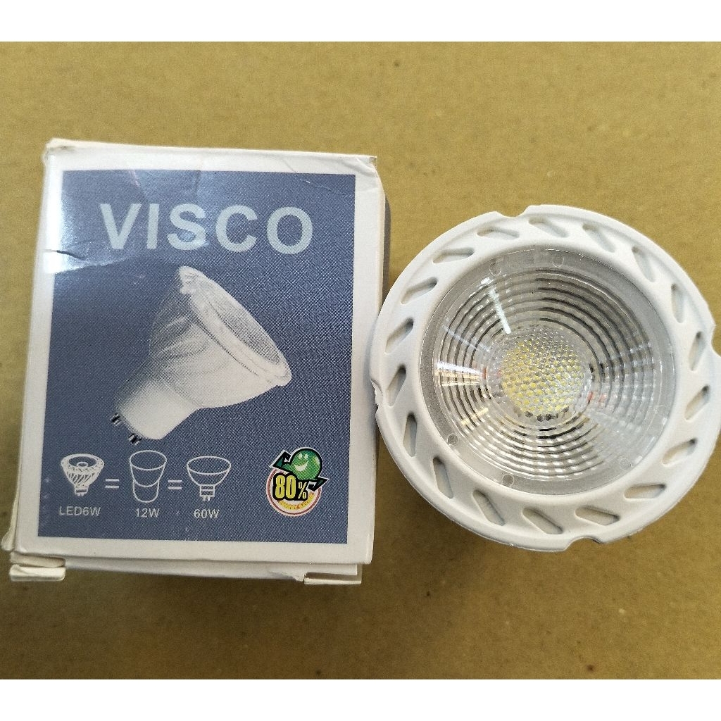LED spot GU 10 VS-06 7watt putih 220V Visco