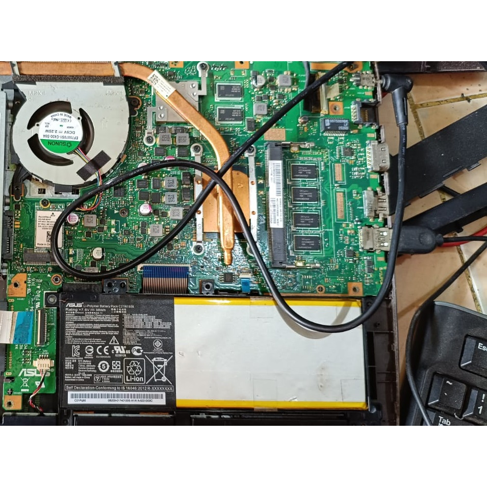 Motherboard Asus A456U Corei5-6200u Generasi 6