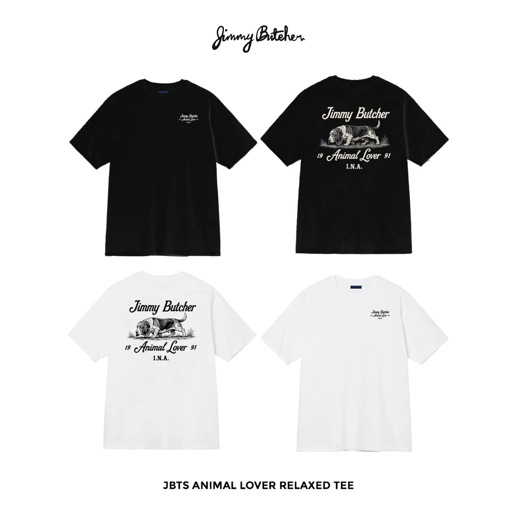 jimmy butcher - ANIMAL LOVER BLACK/WHITE