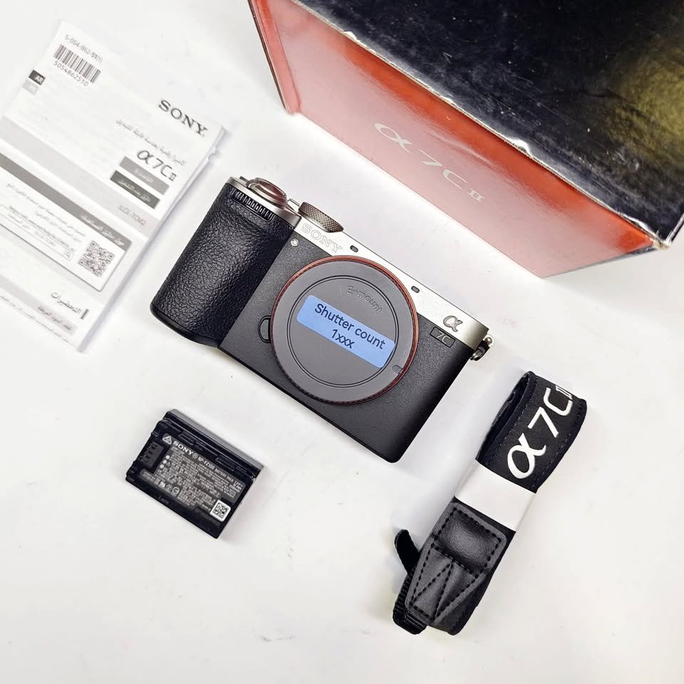 Sony A7C II Sony A7C mark II SC baru 1xxx - Like New