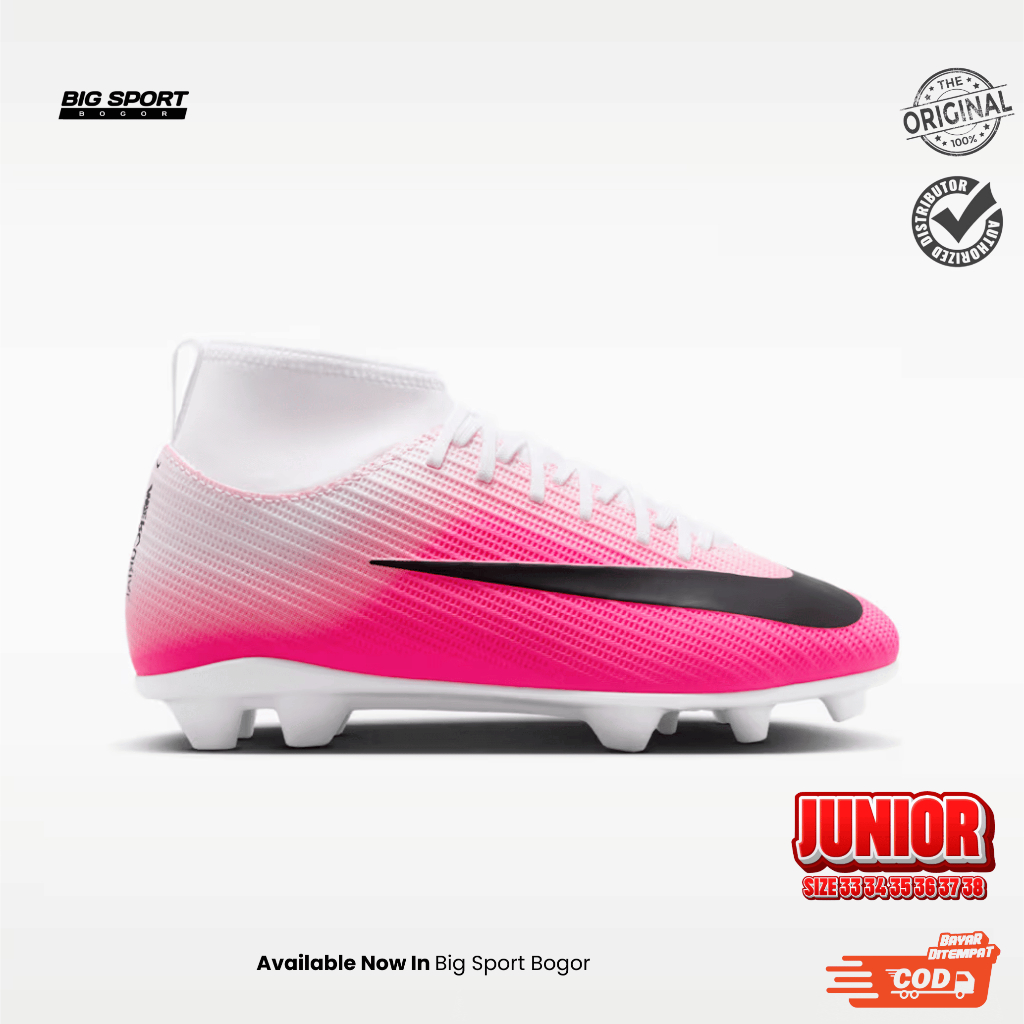 Sepatu Sepakbola Nike Anak Jr Superfly 11 Club FG T | Nike Jr. Mercurial Superfly 11 Club IO8242-900