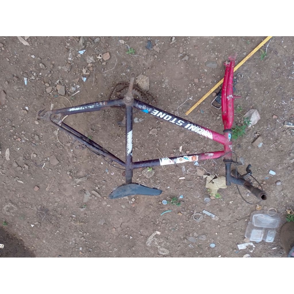 rangka frame sepedah federal polygon