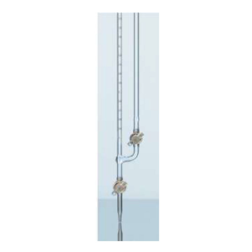 DURAN | MIKRO BURET 2mL Class AS Clear Glass Glass Stopcoak Micro Burette # 24320 1605