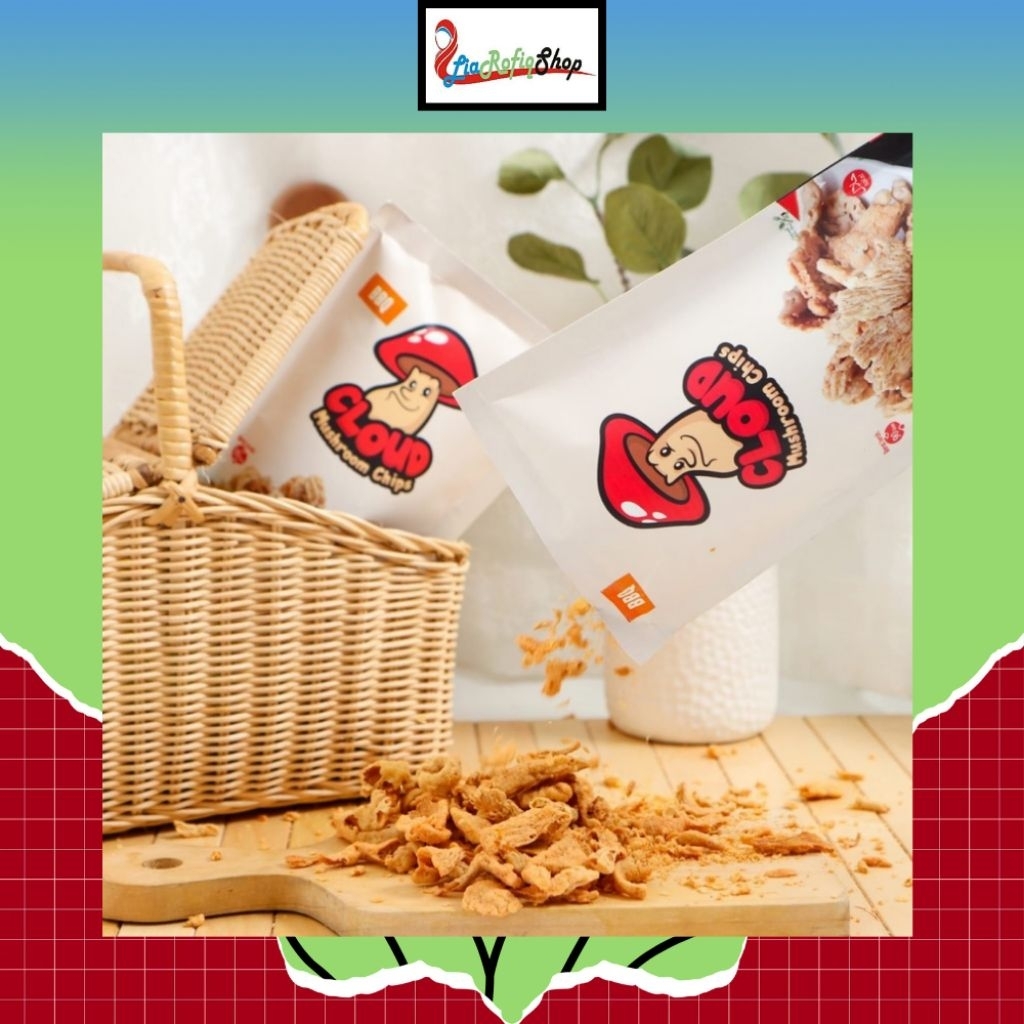 CMC Jamur Crispy//Cloud Mushroom Crispy//Jamur Krispi Aneka Rasa