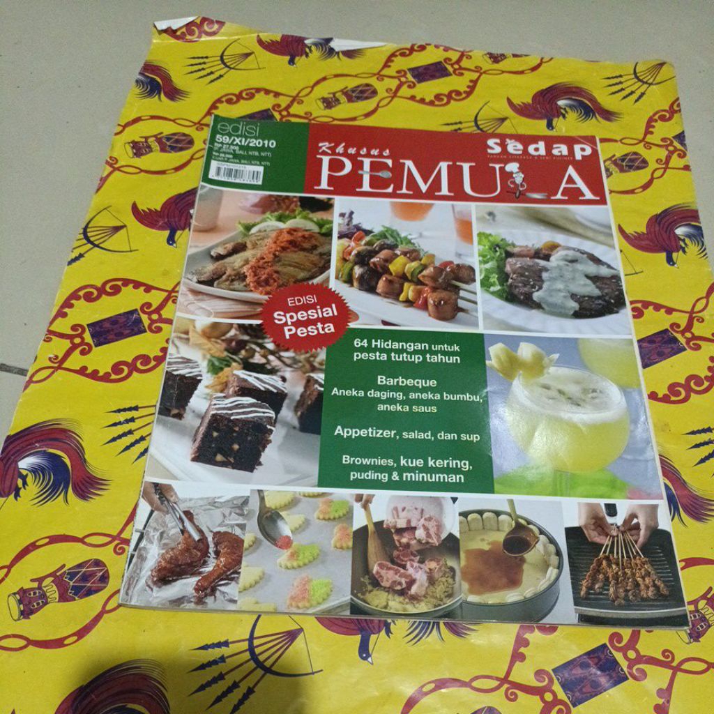 Majalah Sedap pemula - Edisi spesial Pesta