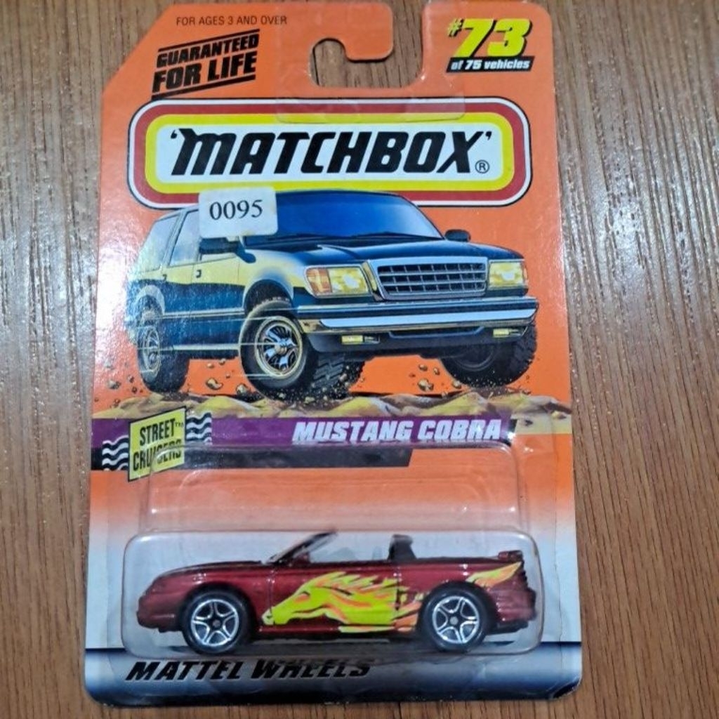 matchbox mustang cobra