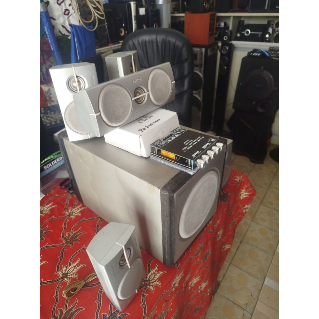 home teater plus ampli Philips