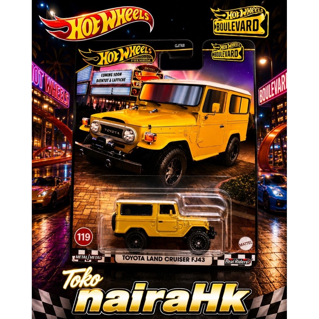 Hot wheels premium Toyota land cruiser fj43