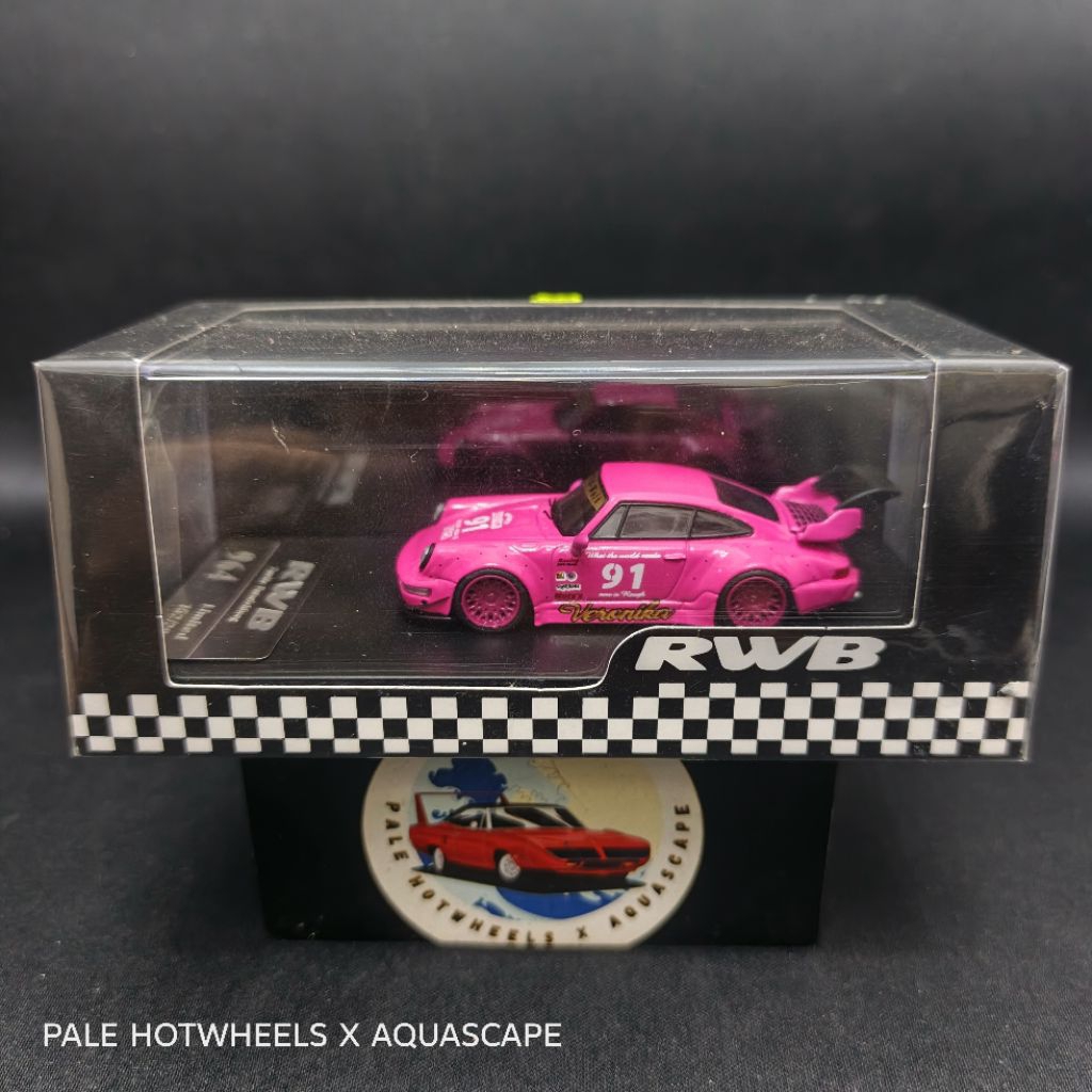 RAUH Welt Begriff Japan Official 1/64 Porsche VERONIKA PINK RWB 964 Limited 152 / 299 Pcs super rare