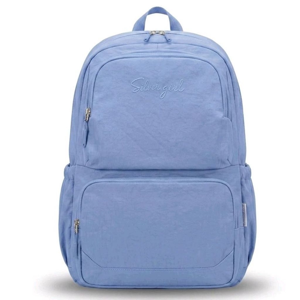 SILVER GIRL // tas wanita anak sekolah silver girl tas backpack anak sekolah perempuan silver girl  